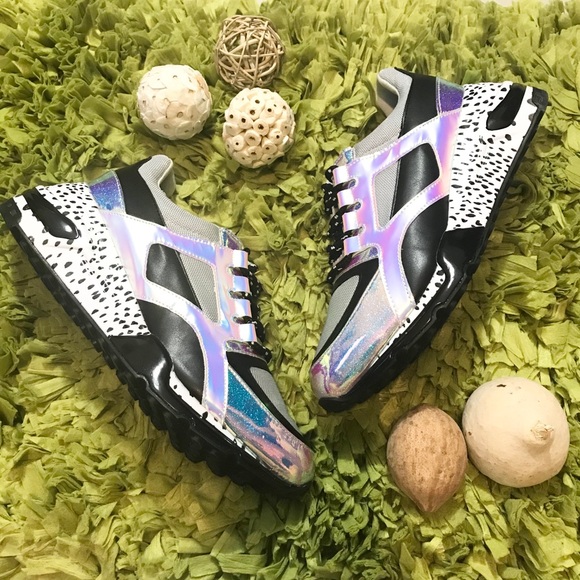 steve madden reflective shoes